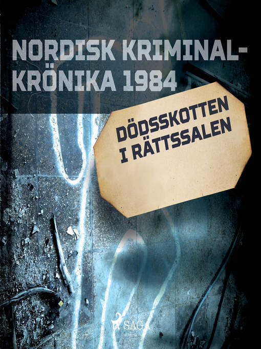Cover image for Dödsskotten i rättssalen